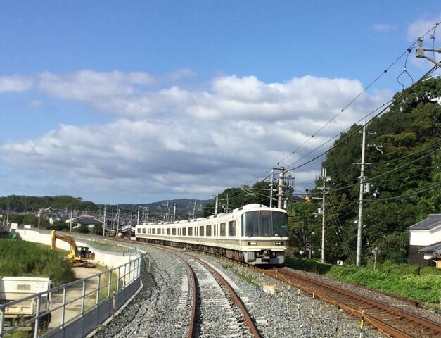 奈良線複線化軌道新設