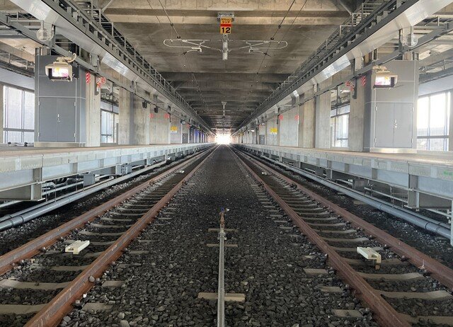 敦賀駅上下連絡線軌道新設