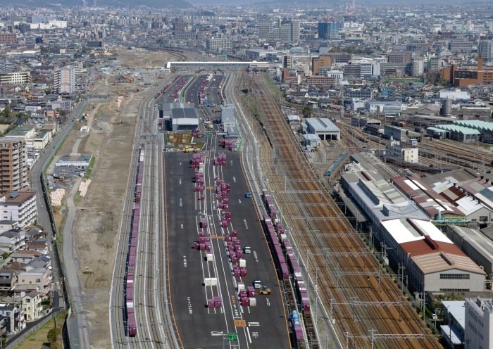 吹田信号場基盤整備