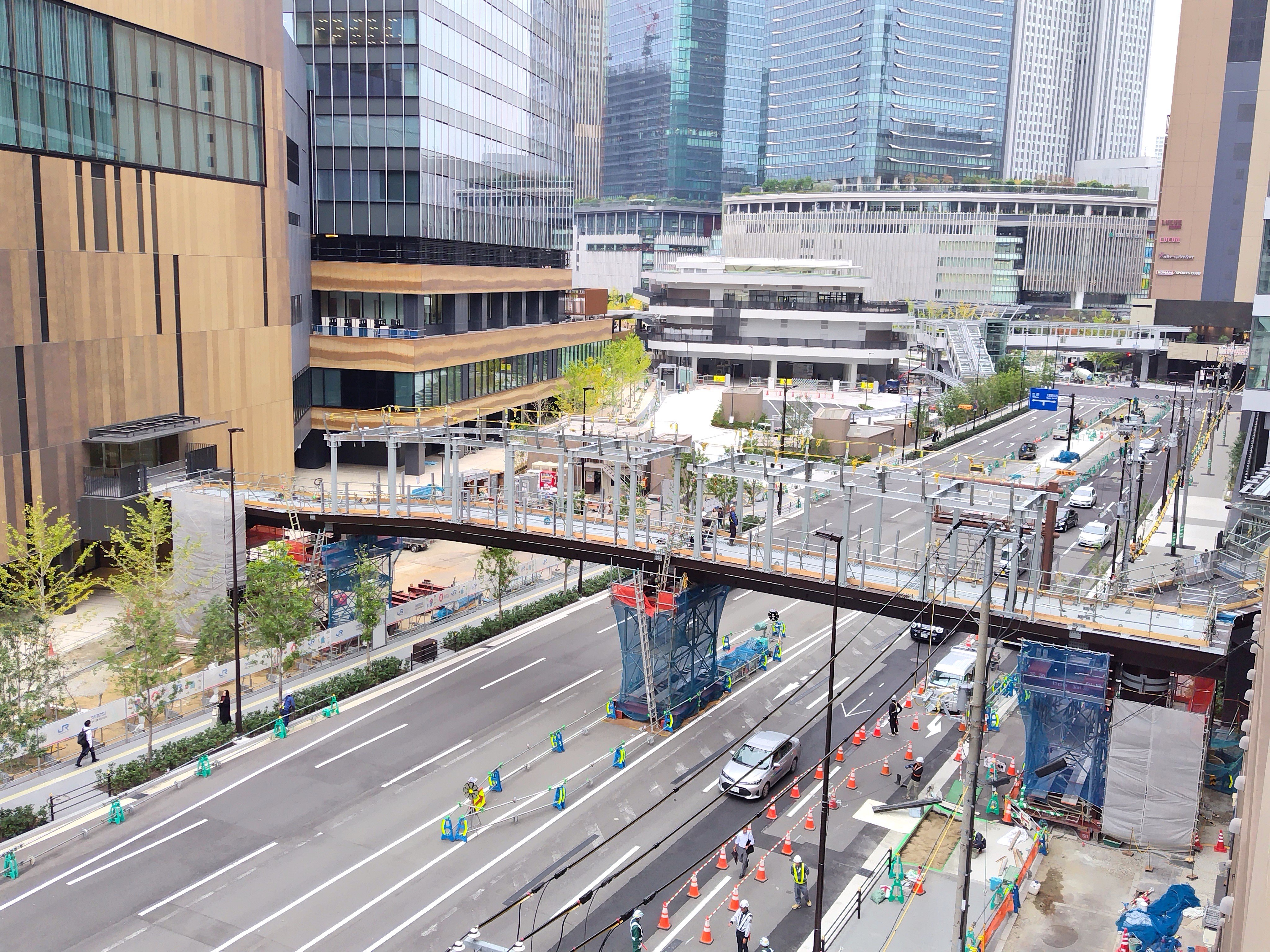 うめきた2期地区立体多目的通路5号新設工事