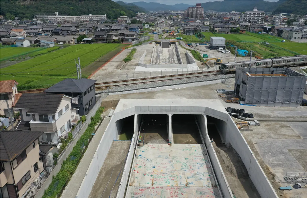 英賀保はりま勝原夢前右岸線Bv新設工事