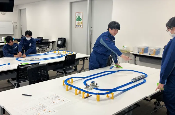 1dayインターンシップ 線路設備実習・実習等見学